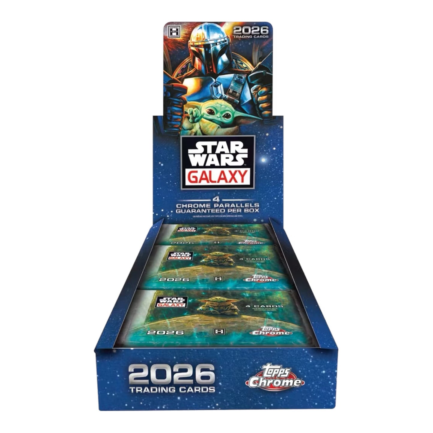 2026 Topps Chrome Starwars Galaxy Hobby Box