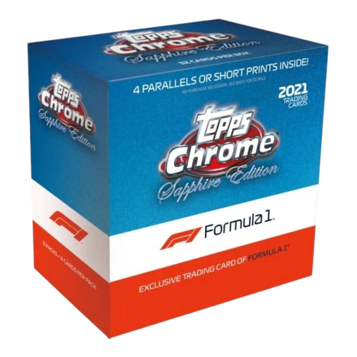 2021 Topps Chrome Formula 1 F1 Sapphire Edition Box