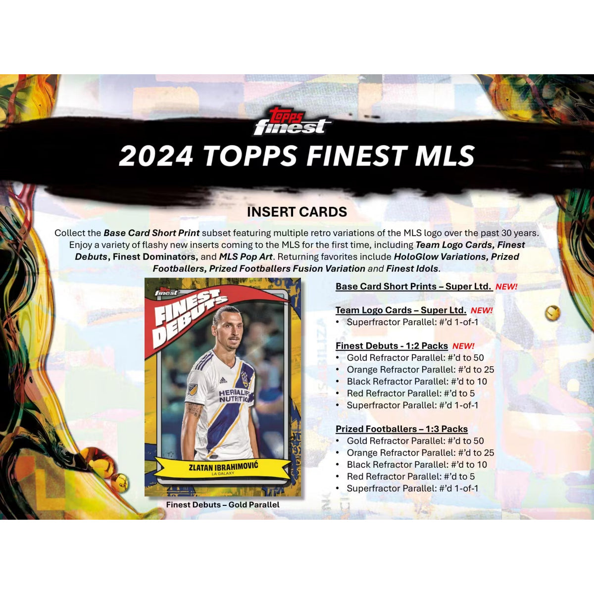 2024 Topps Finest MLS Soccer Hobby Box