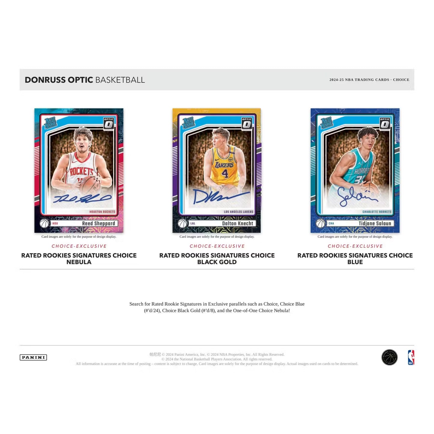 2024-25 Panini Donruss Optic Basketball Choice Box