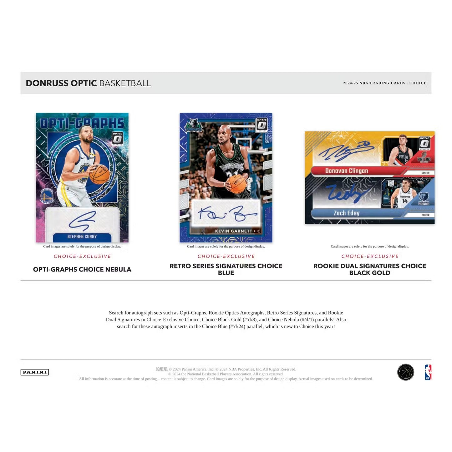 2024-25 Panini Donruss Optic Basketball Choice Box