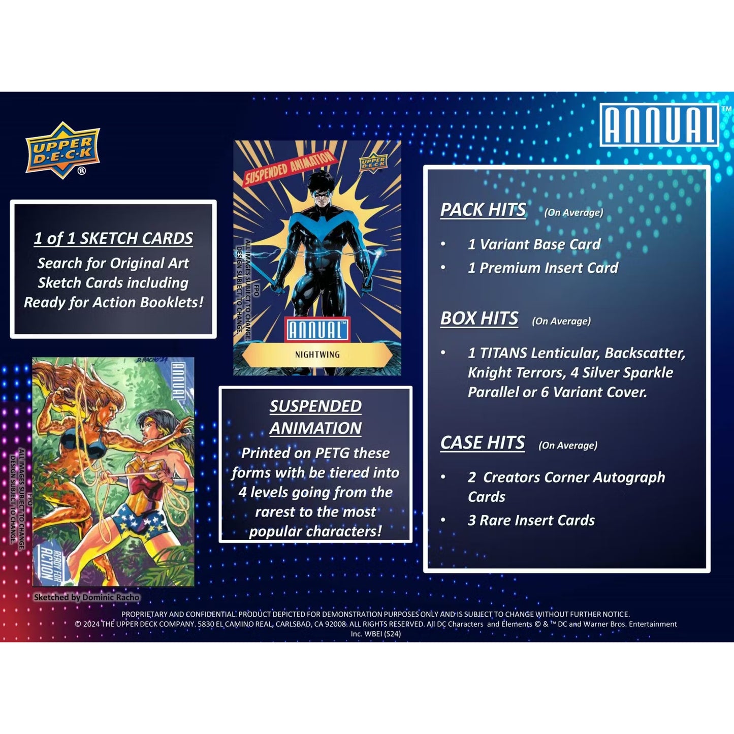 23-24 Upper Deck DC Annual Blaster Box