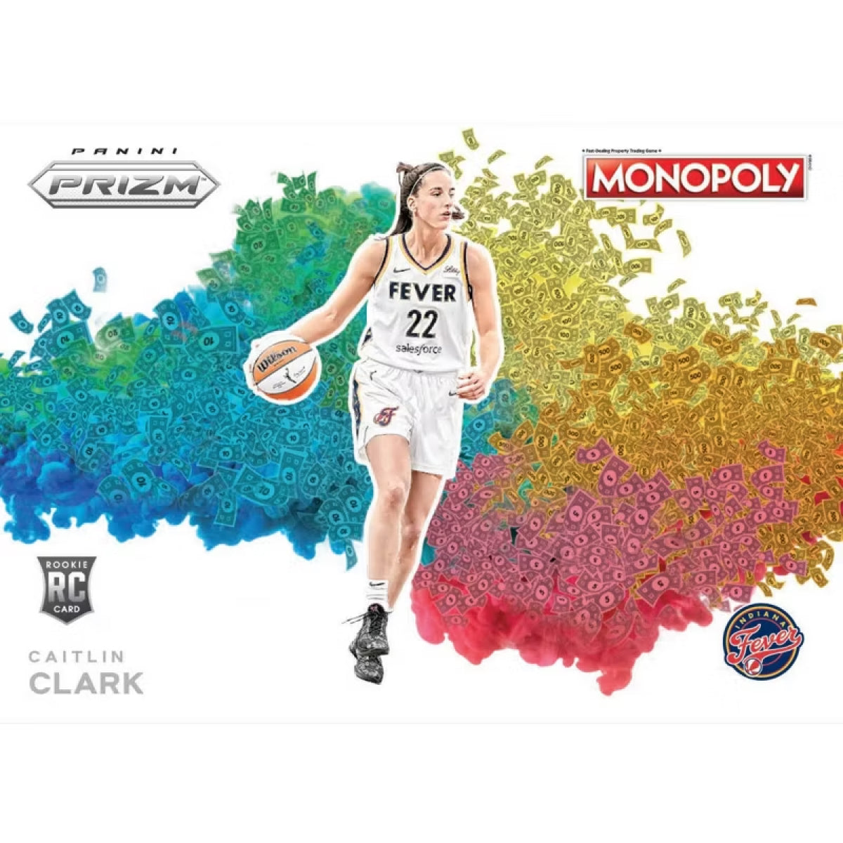 2024 Panini Monopoly Prizm WNBA Blaster Box