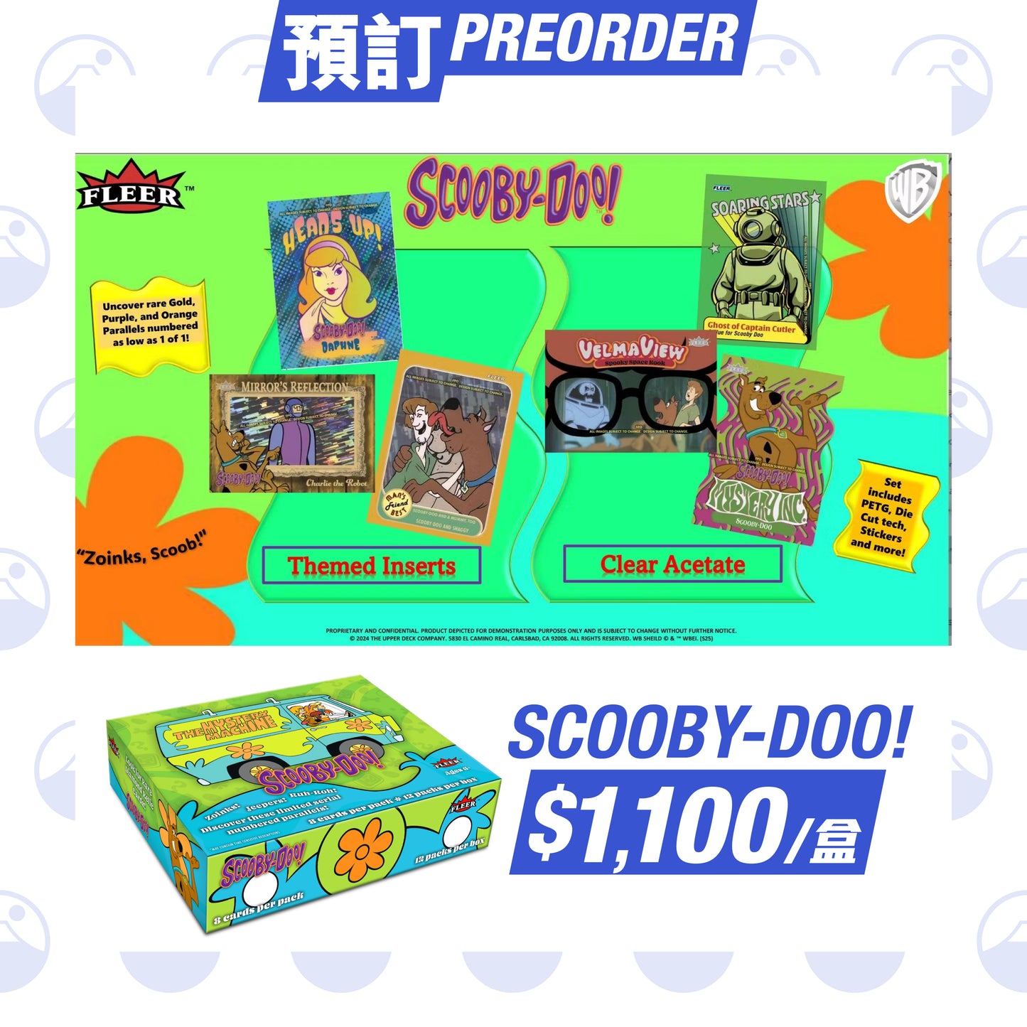 預訂:Upper Deck Fleer《SCOOBY-DOO》