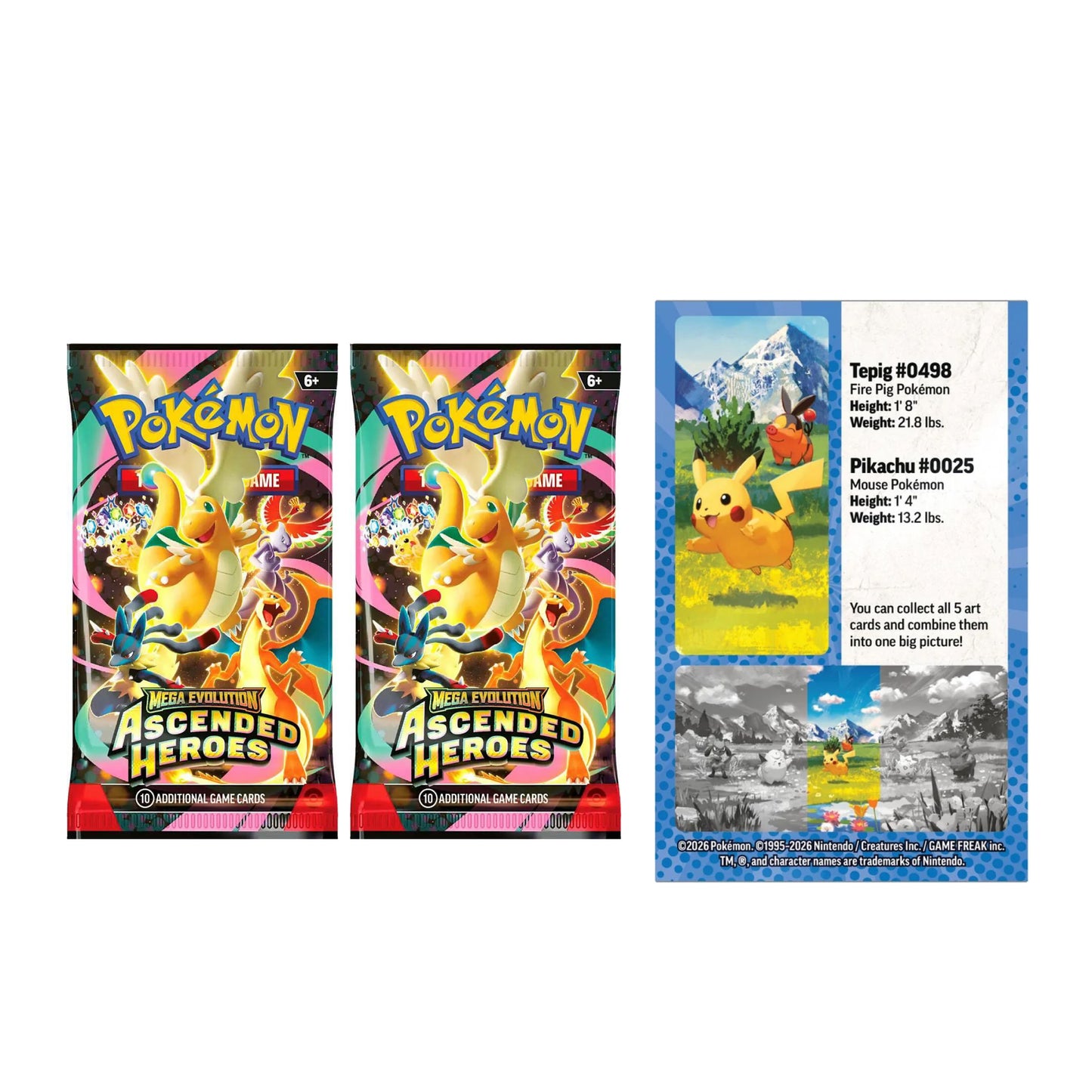 POKEMON English Ascended Heroes Mini Tin Set