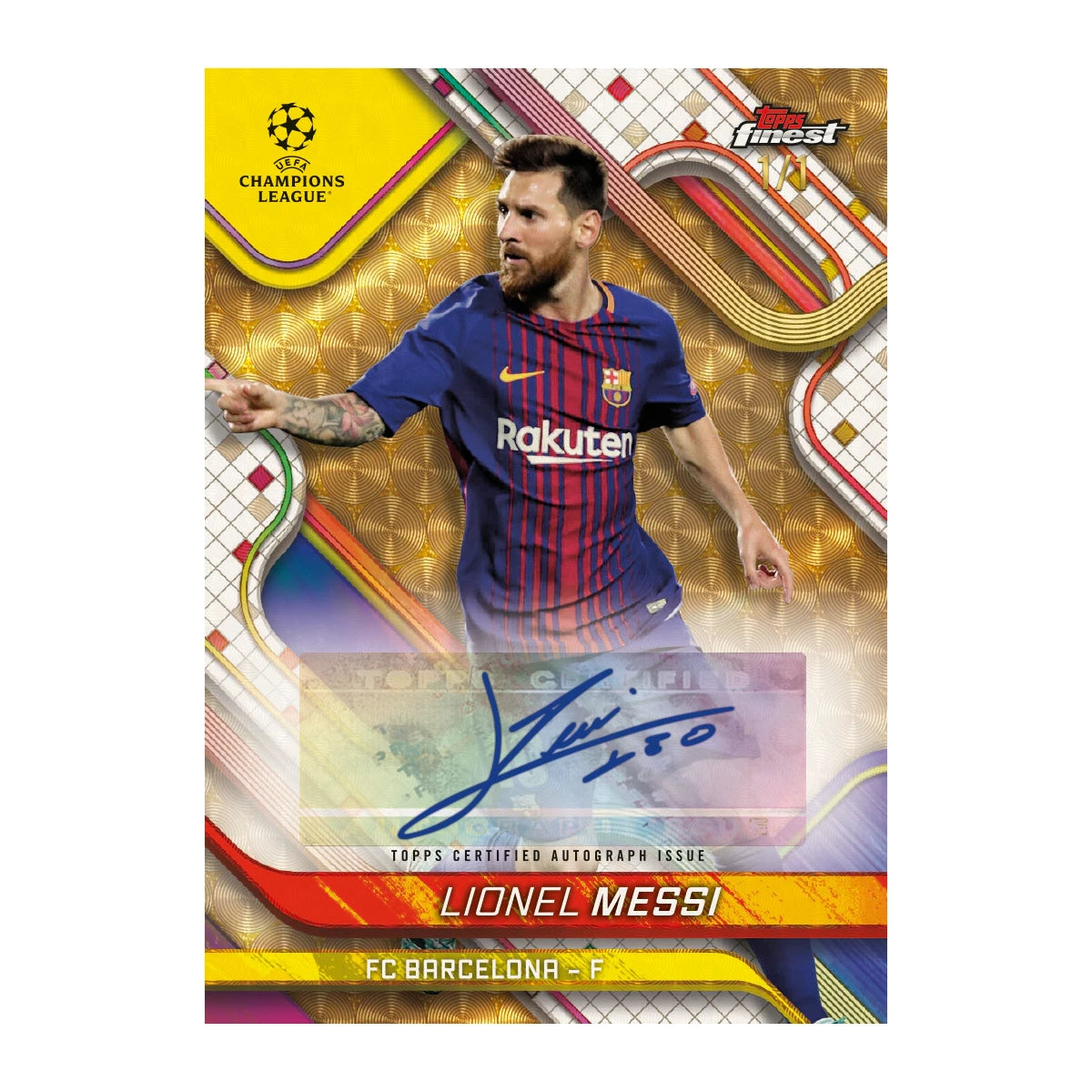 2024/25 Topps Finest UEFA Hobby Box