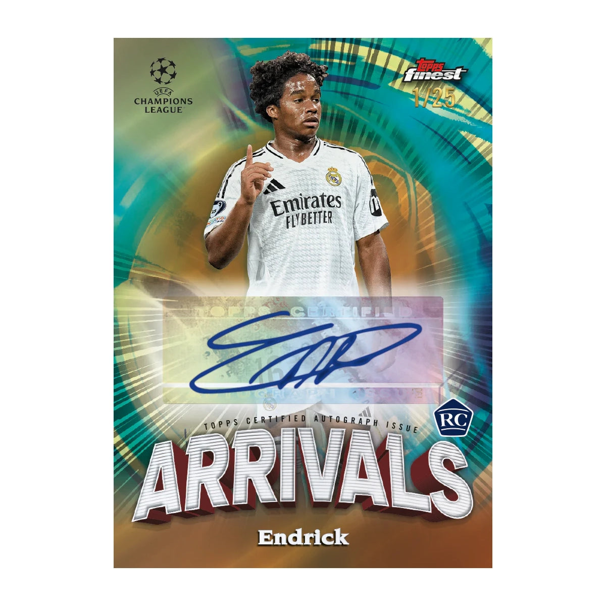 2024/25 Topps Finest UEFA Hobby Box