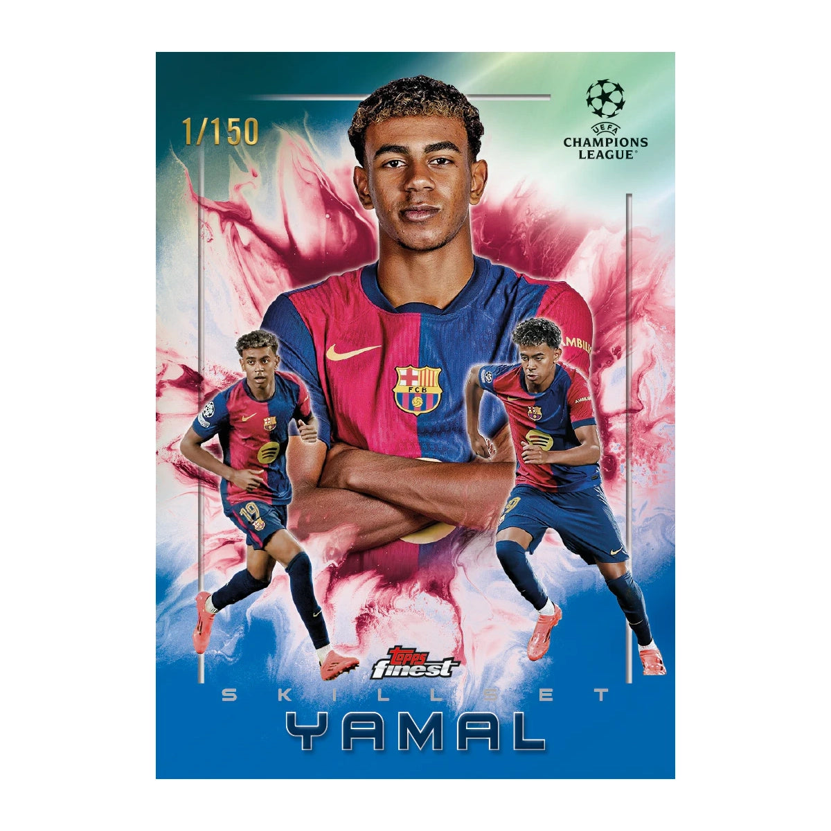 2024/25 Topps Finest UEFA Hobby Box