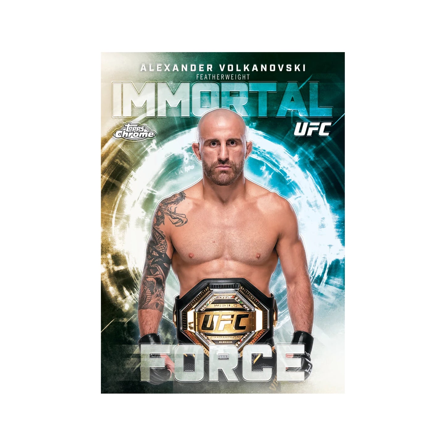 2026 Topps Chrome UFC Hobby Box