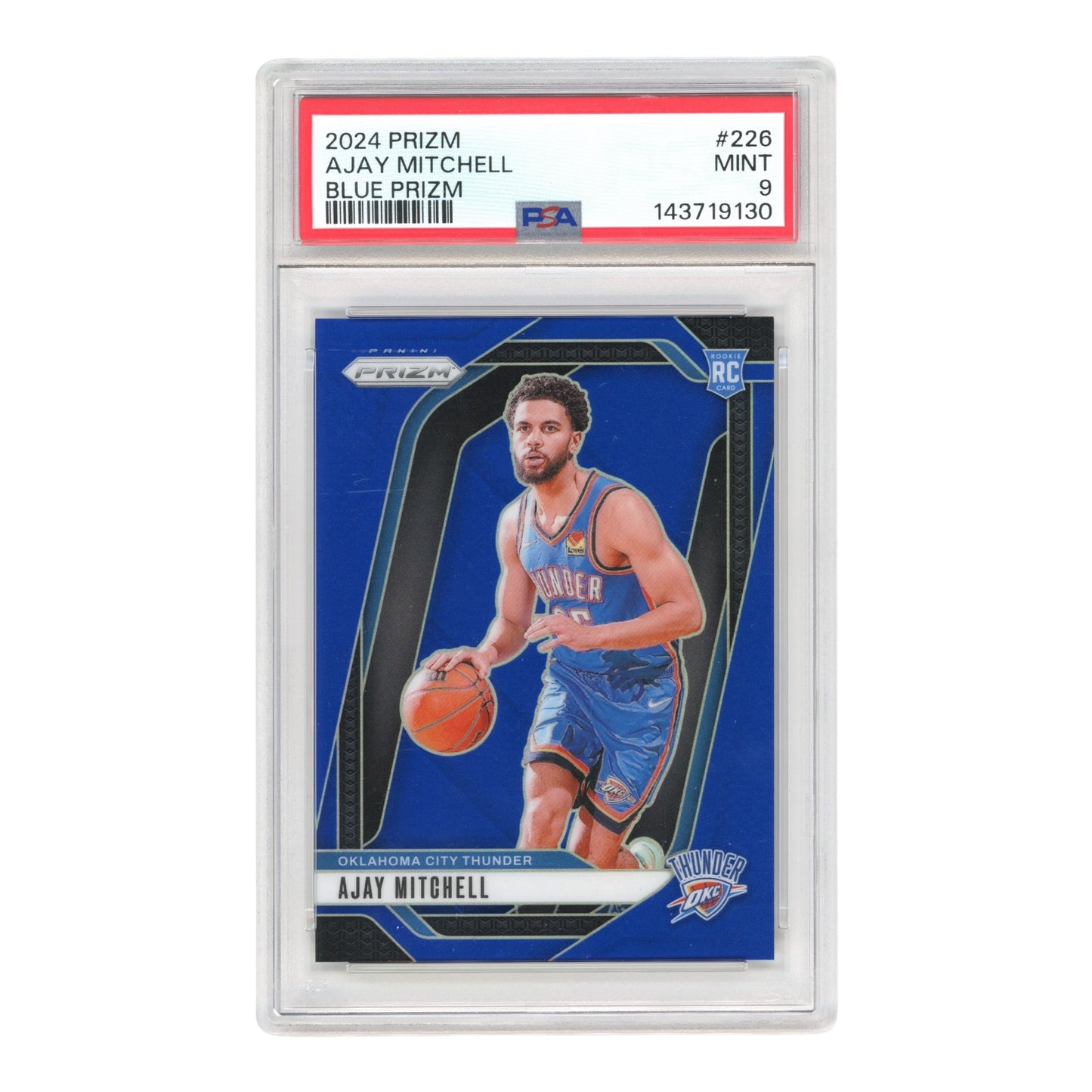 Ajay Mitchell 2024 Prizm Rookie RC 051/199 #226 PSA 9