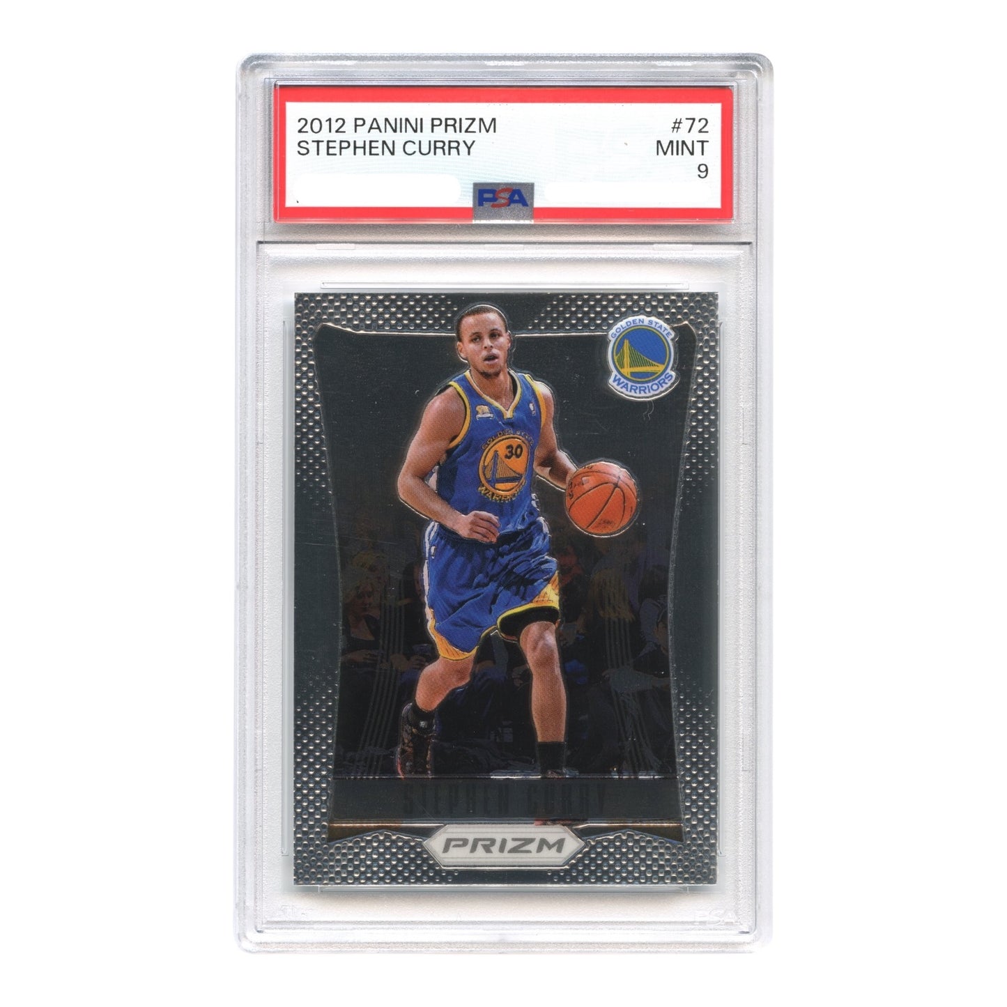 Stephen Curry 2012 Panini Prizm #72 PSA 9