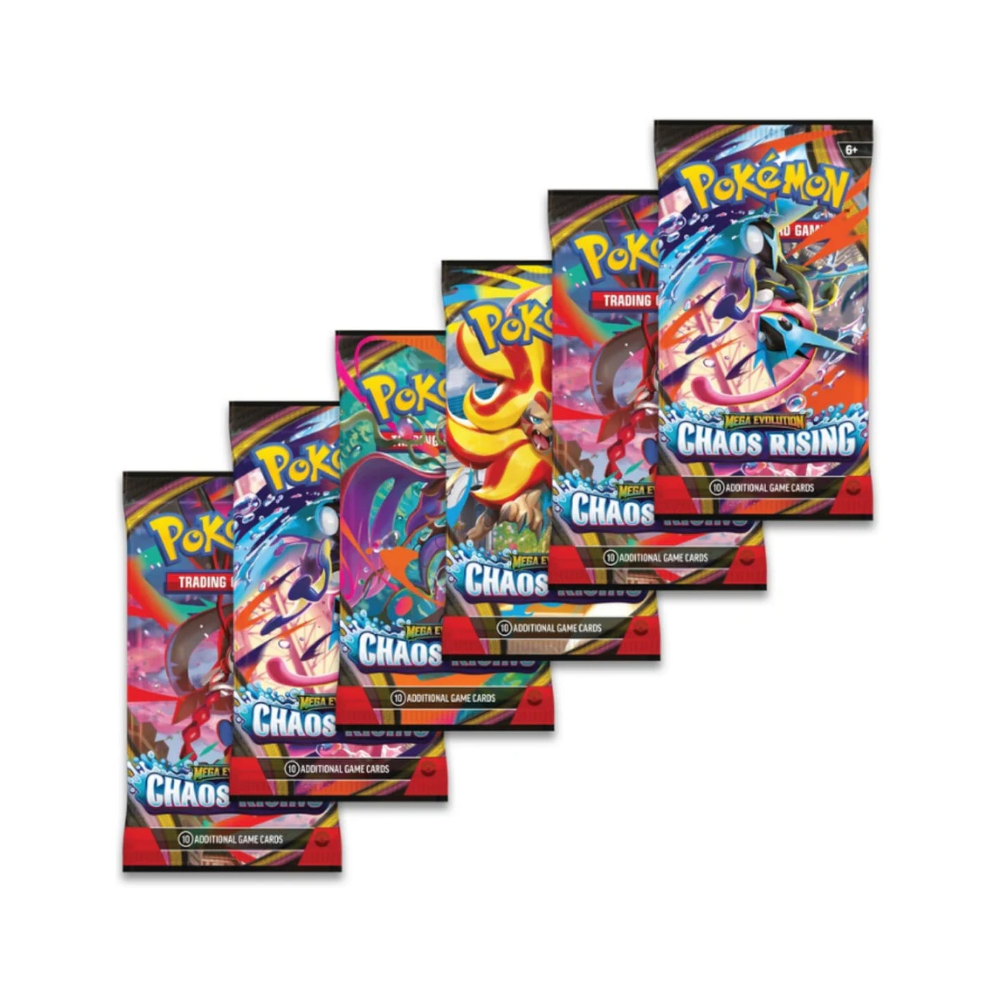 Pokemon English Mega Evolution Chaos Rising Booster Bundle