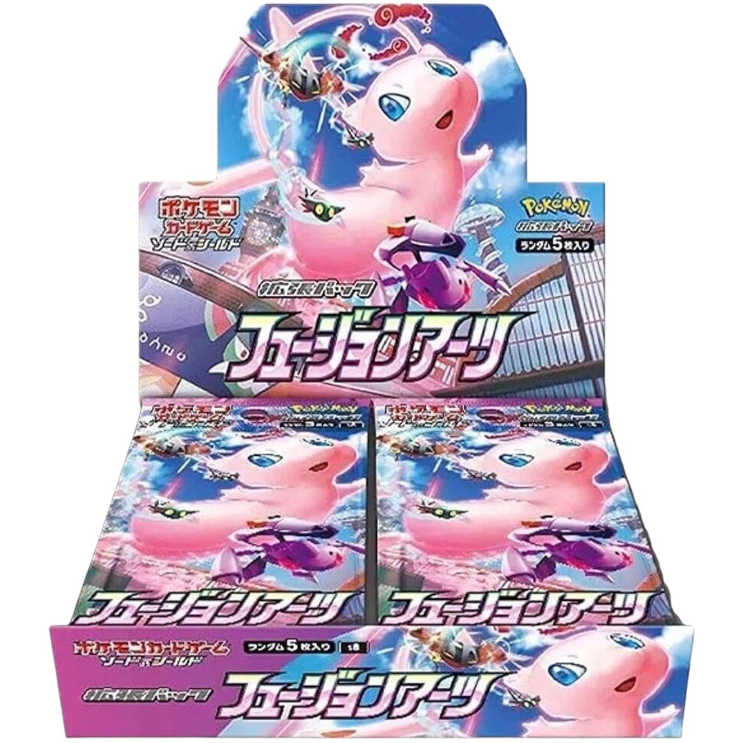 2021 Pokemon Japanese Sword & Shield Expansion Pack Fusion Arts S8 Booster Box