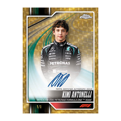 2026 Topps Chrome Formula 1 Hobby Box