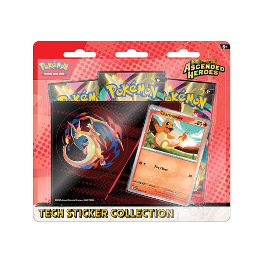 Pokemon English Mega Evolution Ascended Heroes - Tech Sticker Collection