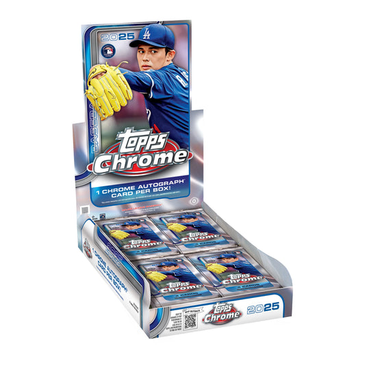 2025 Topps Chrome Baseball Hobby Box