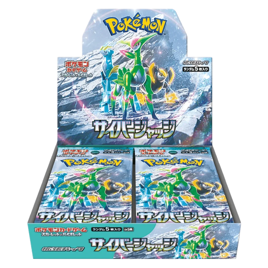 Pokemon TCG Japanese Scarlet & Violet Cyber Judge Booster Box Sv5m