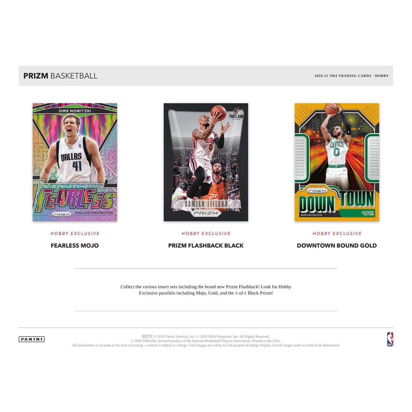 2020-21 Panini Prizm Basketball Hobby Box