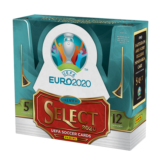 2020-21 Panini Select Soccer UEFA Euro 2020 Hobby Box