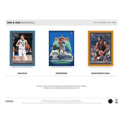 2021-22 Panini One and One Basketball 1st Off The Line FOTL Hobby Box