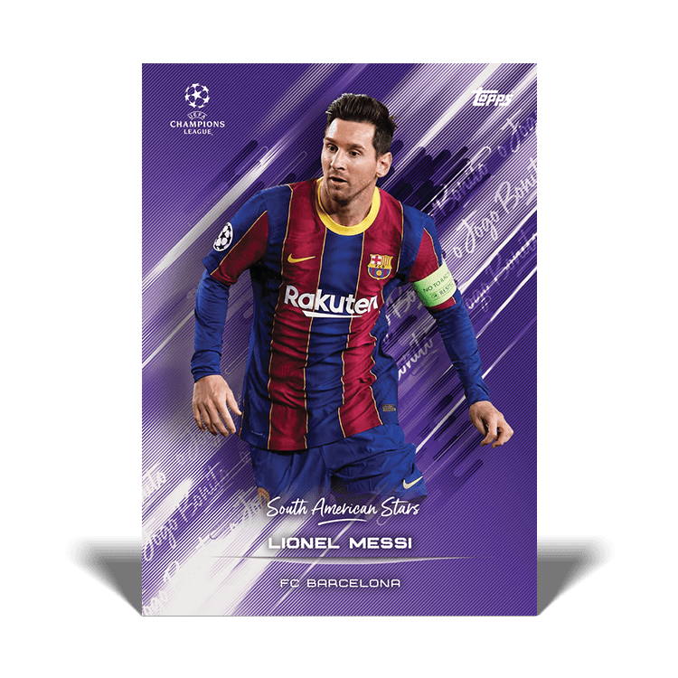 TOPPS O Jogo Bonito UEFA Champions League 2020/21 Soccer Cards