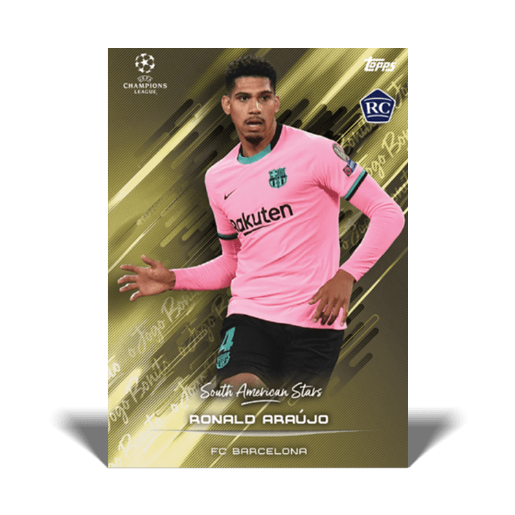 TOPPS O Jogo Bonito UEFA Champions League 2020/21 Soccer Cards