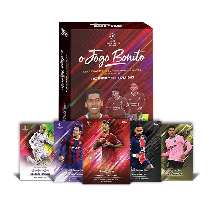TOPPS O Jogo Bonito UEFA Champions League 2020/21 Soccer Cards