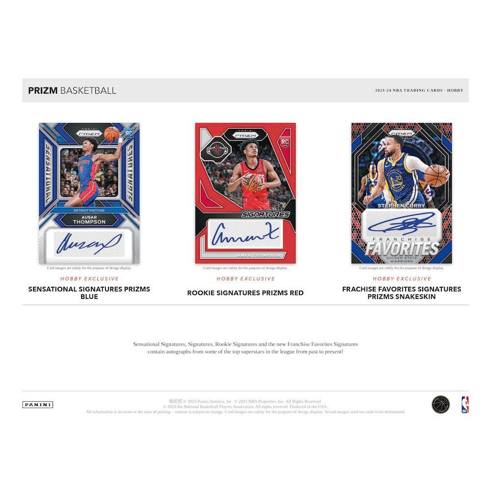 2023-24 Panini Prizm Basketball Hobby Box