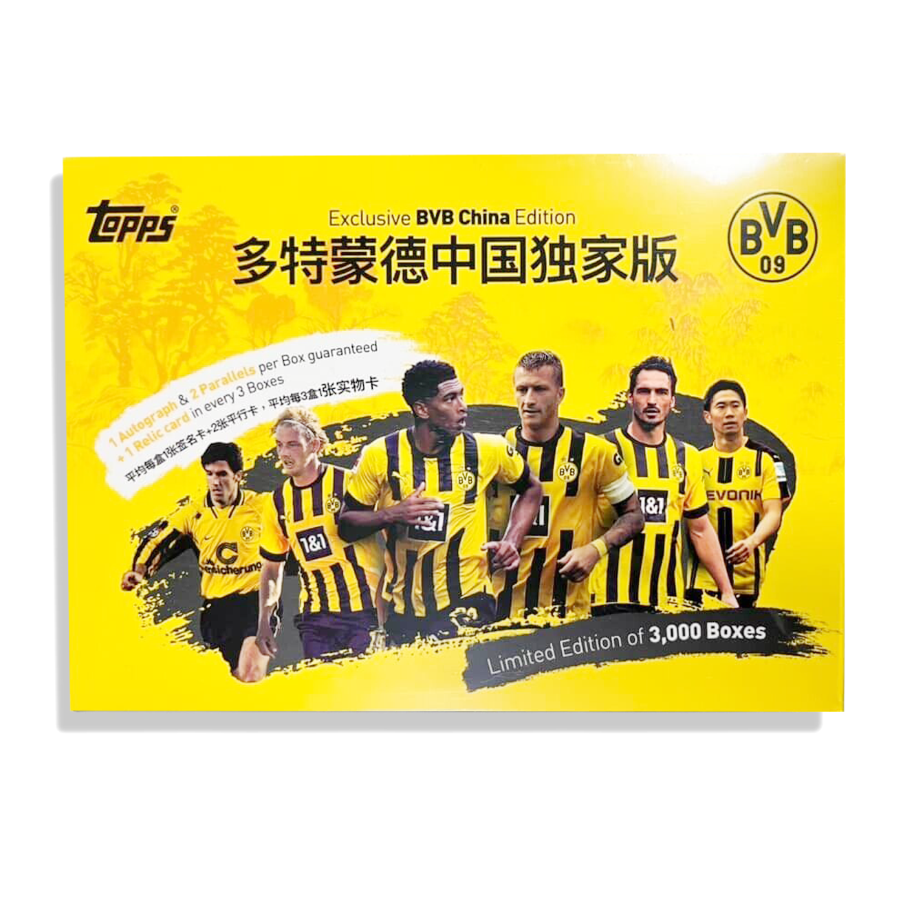 2023 Topps Borussia Dortmund Exclusive BVB China Edition