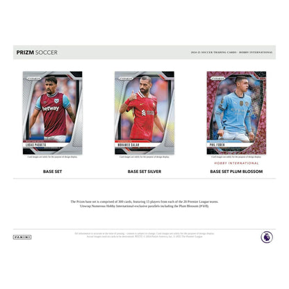 2024-25 Panini Prizm Soccer EPL English Premier League Hobby Box INTERNATIONAL