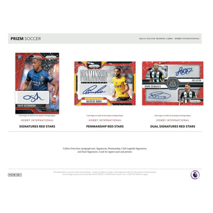 2024-25 Panini Prizm Soccer EPL English Premier League Hobby Box INTERNATIONAL