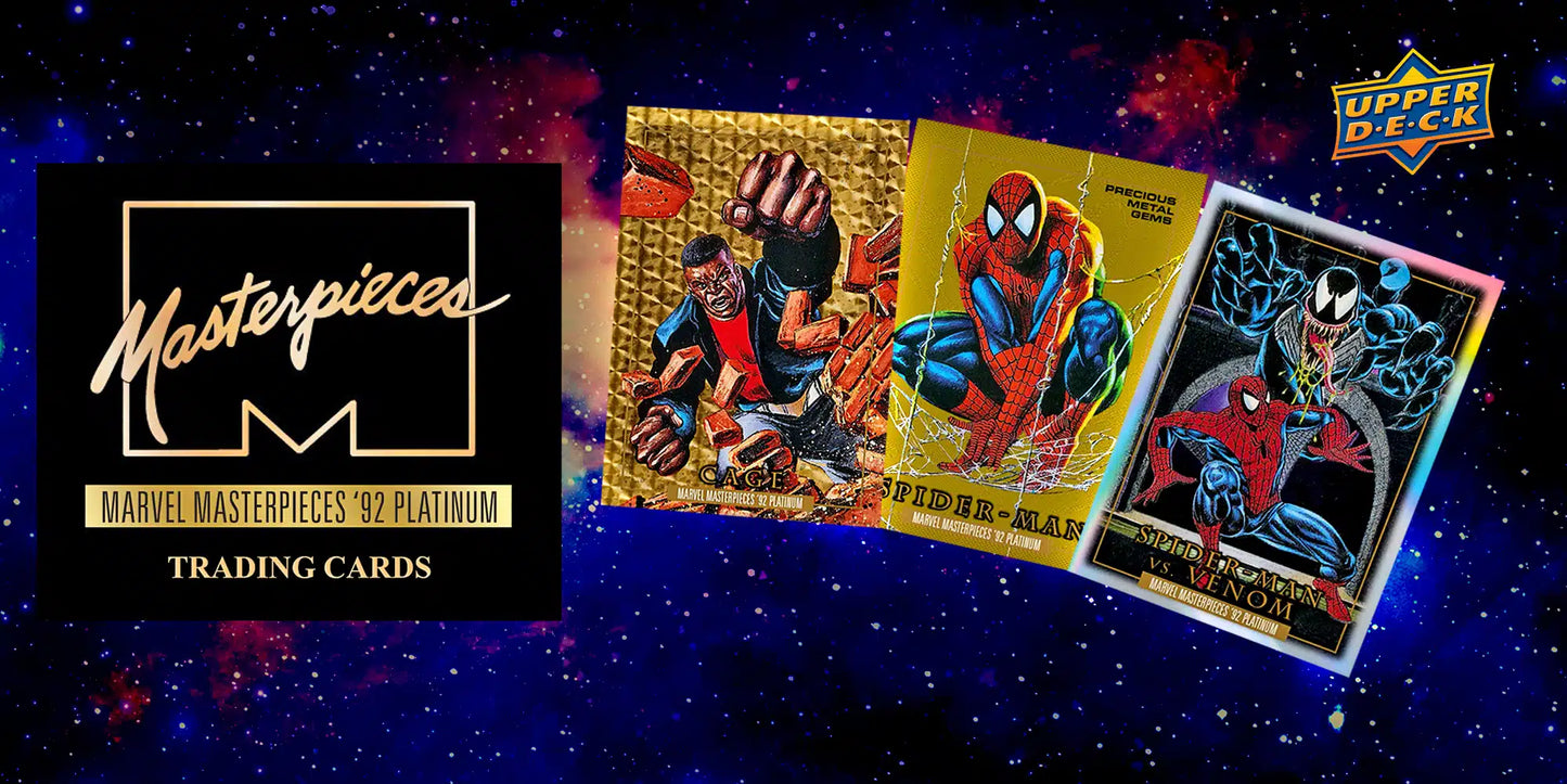 Upper Deck Skybox Marvel Masterpieces '92 Platinum Trading Card Hobby Box