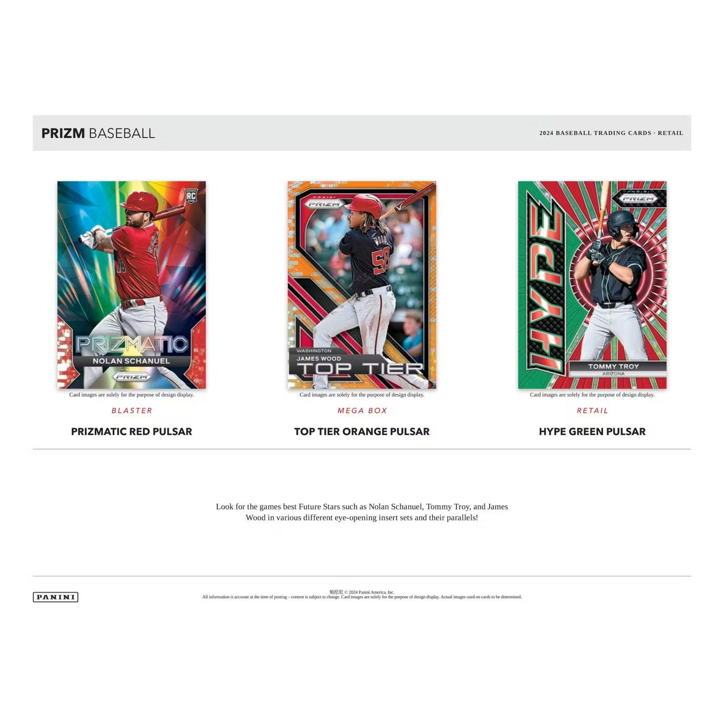 2024 Panini Prizm Baseball Blaster Box