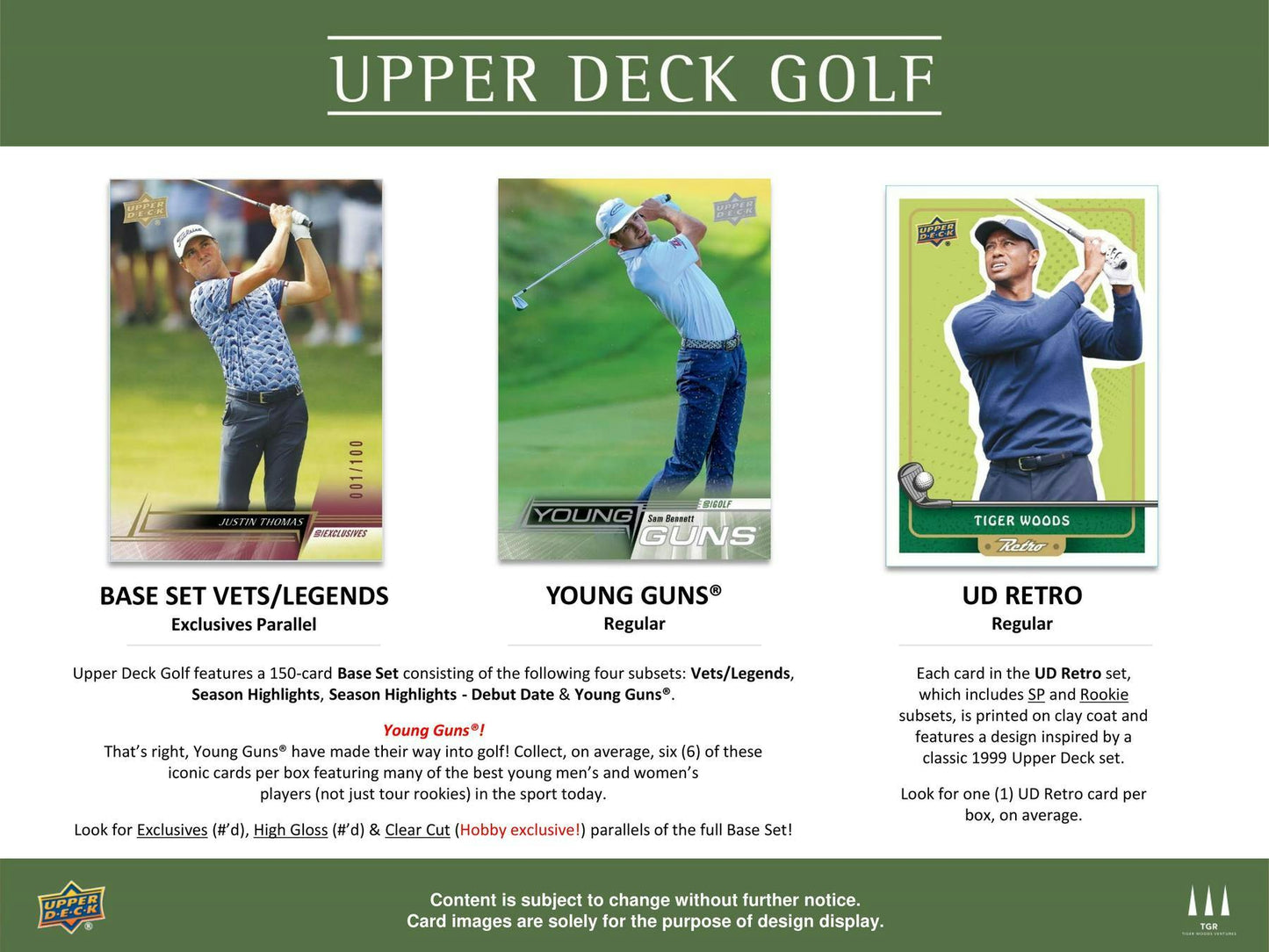 2024 Upper Deck Golf Hobby Box