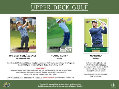 2024 Upper Deck Golf Hobby Box