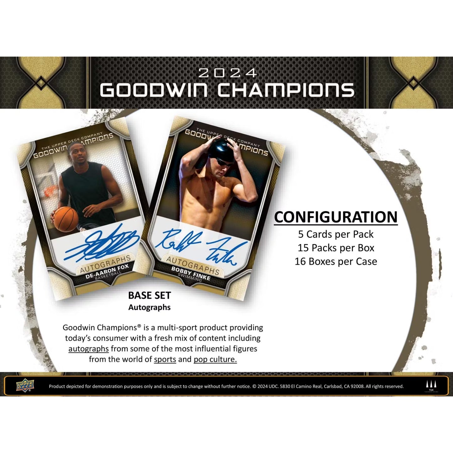 2024 Upper Deck Goodwin Champions Hobby Box