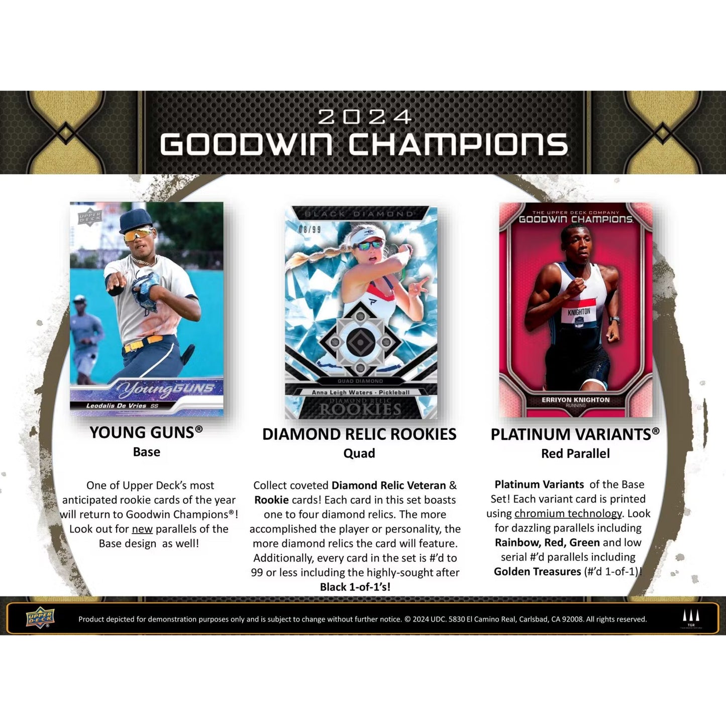 2024 Upper Deck Goodwin Champions Hobby Box