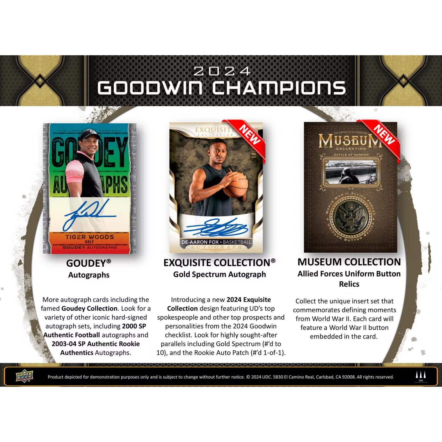 2024 Upper Deck Goodwin Champions Hobby Box