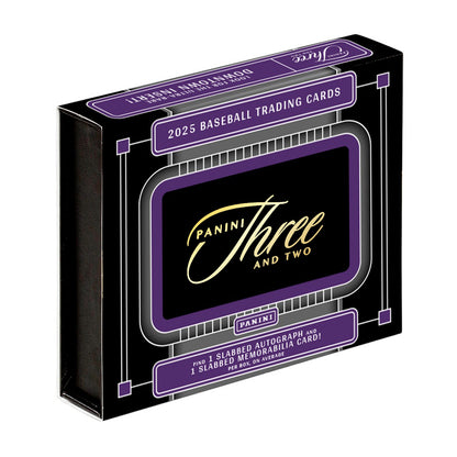 2025 Panini Three and Two Baseball Hobby Box