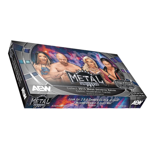 2025 Upper Deck AEW Skybox Metal Universe Wrestling Hobby Box