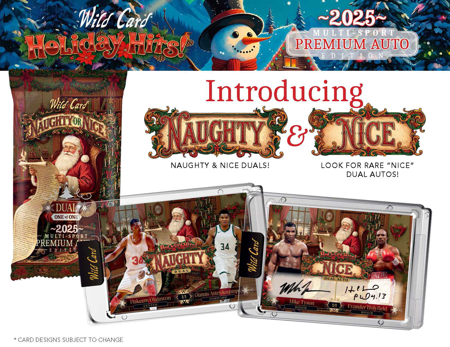 Wild Cards - 2025 HOLIDAY HITS