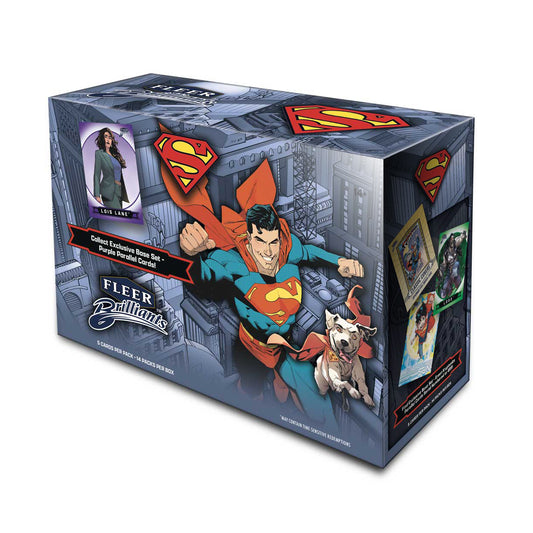 2025 Upper Deck Fleer Brilliants Superman Mega Box