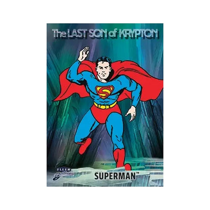 2025 Upper Deck Fleer Brilliants Superman Mega Box