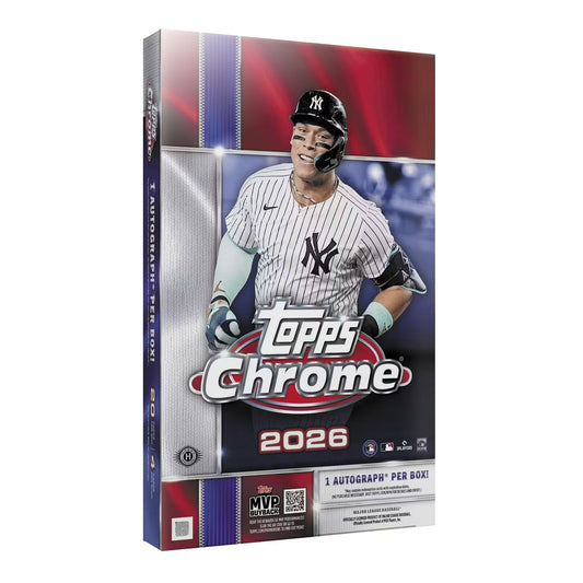 2026 Topps Chrome Baseball Hobby Box