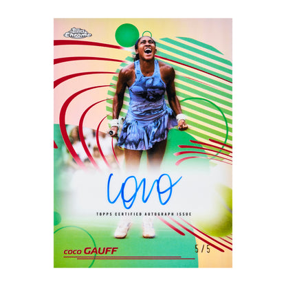 2026 Topps Chrome Tennis Breaker Delight Box