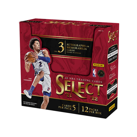 2020-21 Panini Select Basketball Hobby Box