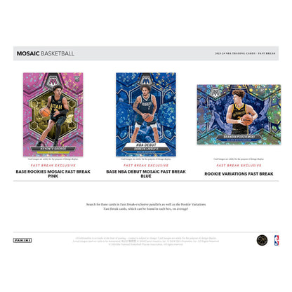 2023-24 Panini Mosaic Basketball Fastbreak Box