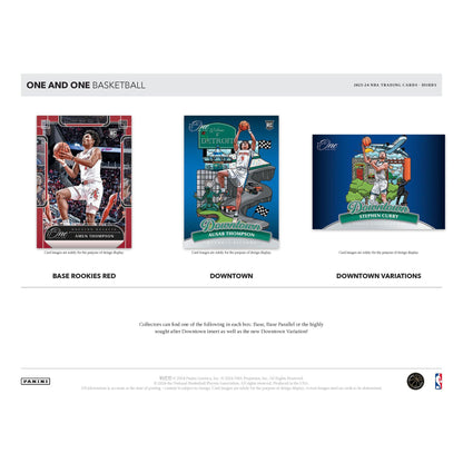 2023-24 Panini ONE & ONE Basketball Sealed Box