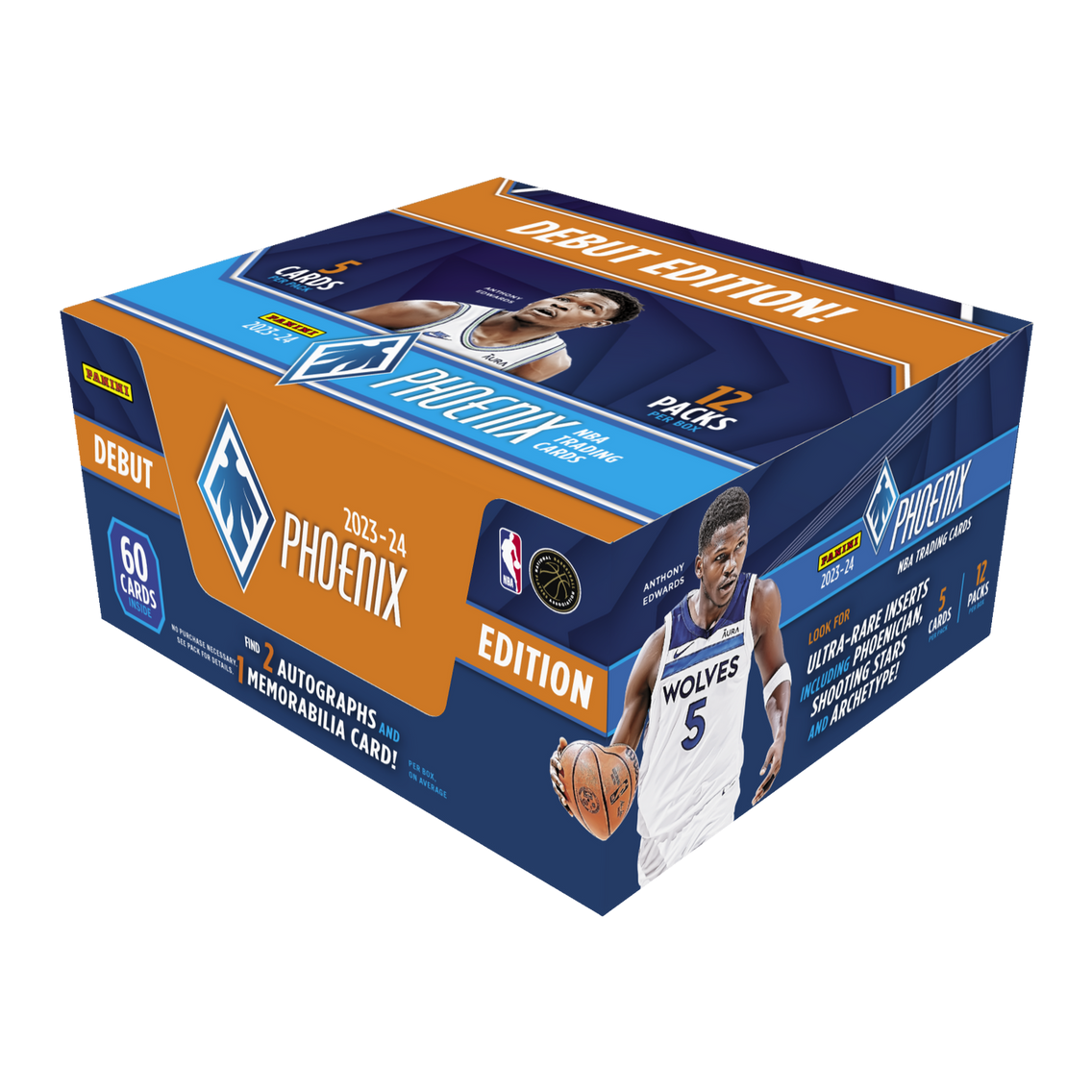 2023-24 Panini Phoenix Basketball Hobby Box Debut Edition