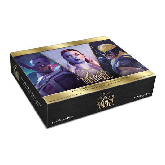 2024 Upper Deck Fleer Marvel Flair Trading Card Hobby Box